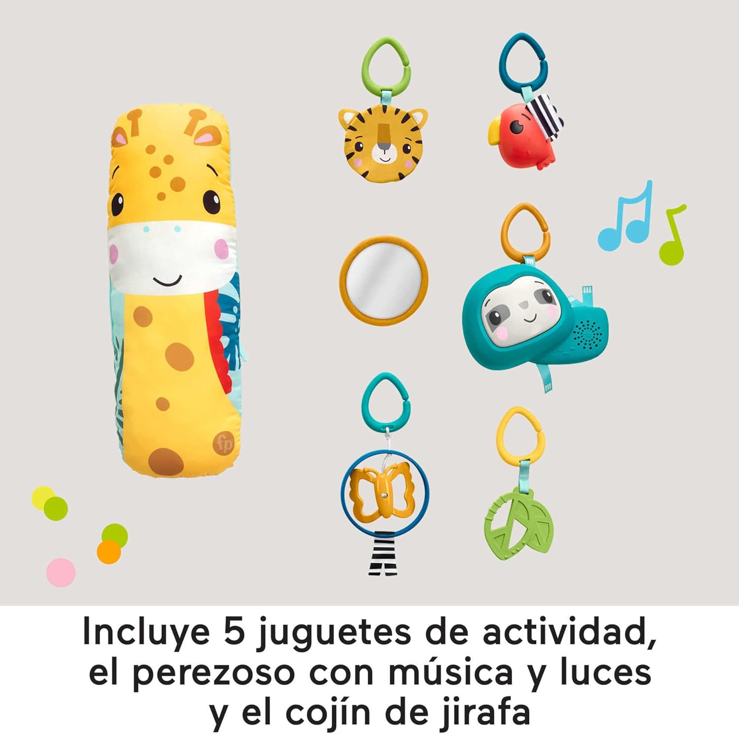 Thumbnail 4 de Fisher-Price Gimnasio Sensorial Selva Tropical 🦁 3 en 1