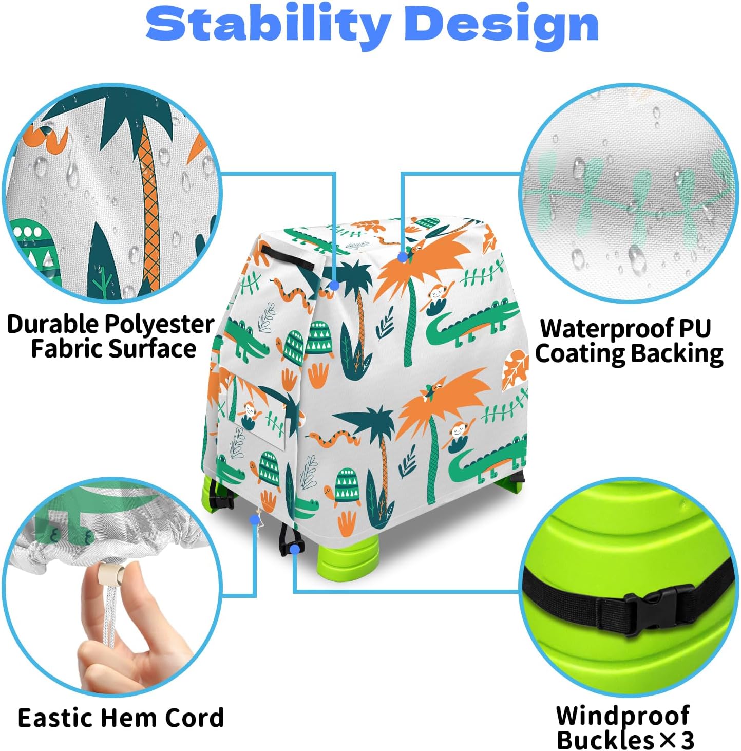 Thumbnail 4 de Intoypad Kids Water Table Cover for Step2 Rain Showers Water Table