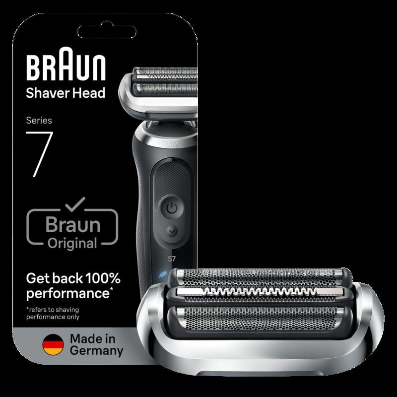 Thumbnail 1 de Cabezal de afeitado Braun Series 7 74S recambio SkinFlex: 3 láminas de acero inoxidable para un afeitado suave y preciso