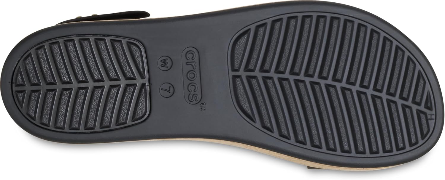 Detalle de Sandales femme Crocs Brooklyn Cork Low Wedge