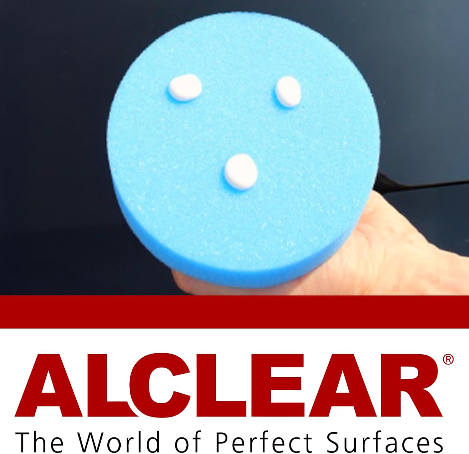 Thumbnail 4 de ALCLEAR 5713050M Spugna lucidatura a mano – pad morbido per cera, polish e sigillante (Made in Germany)