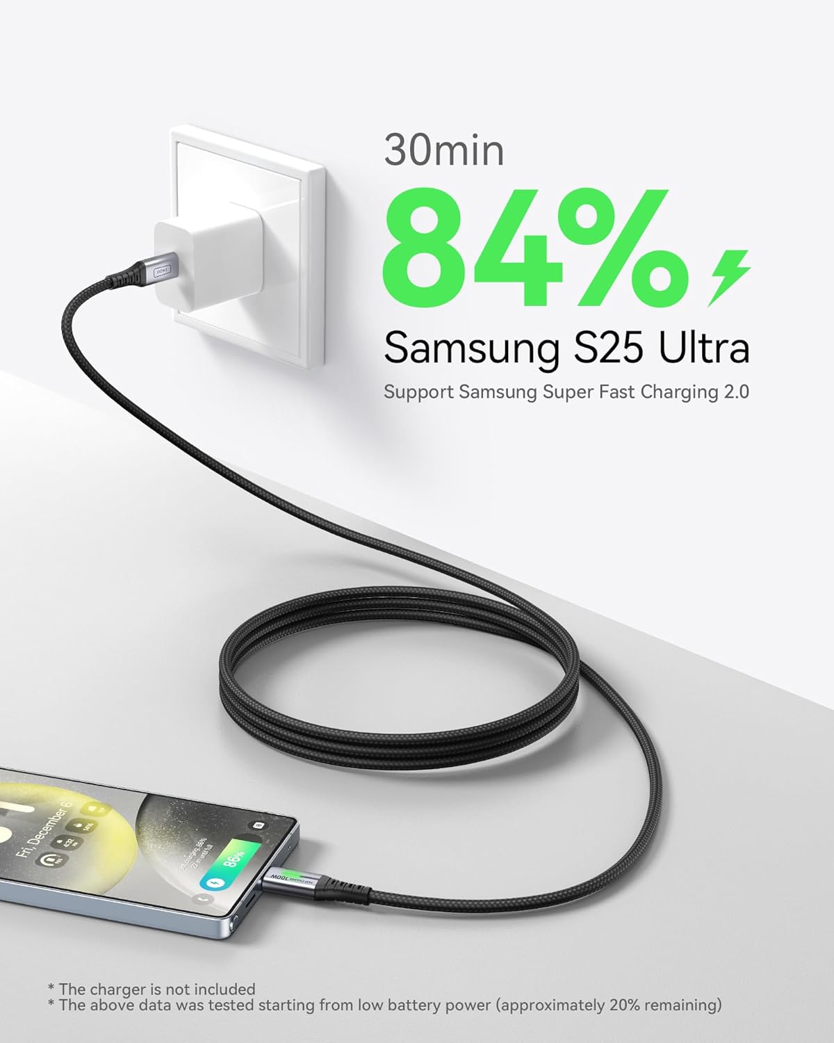 Thumbnail 2 de INIU USB C Cable 100W