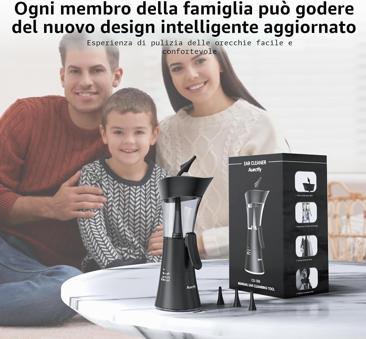 Thumbnail 6 de Kit per la rimozione del cerume Auectfy: pulizia orecchie sicura e manuale