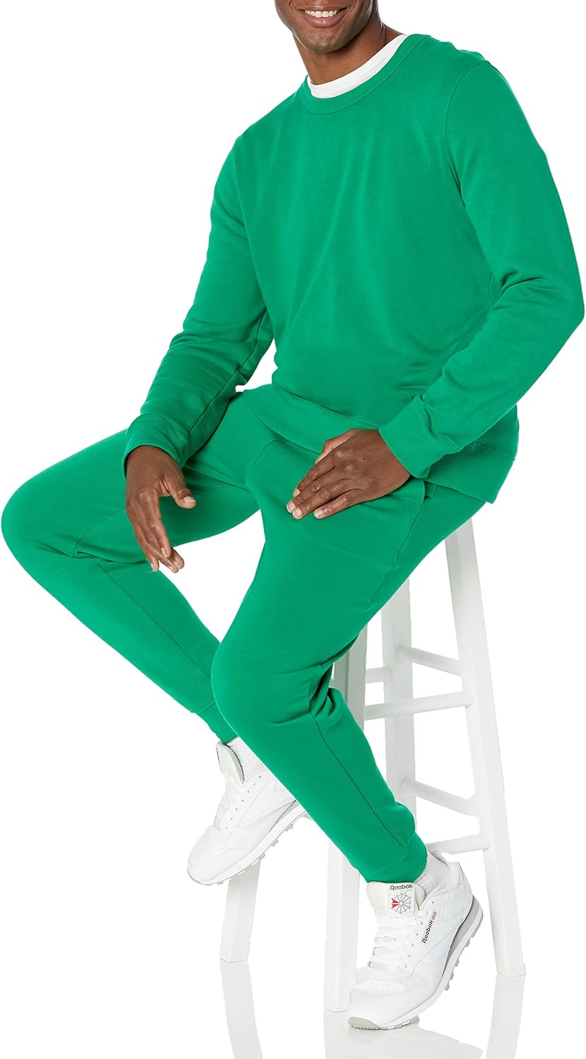 Thumbnail 3 de Amazon Essentials Men’s Lightweight French Terry Crewneck Sweatshirt (Big & Tall)