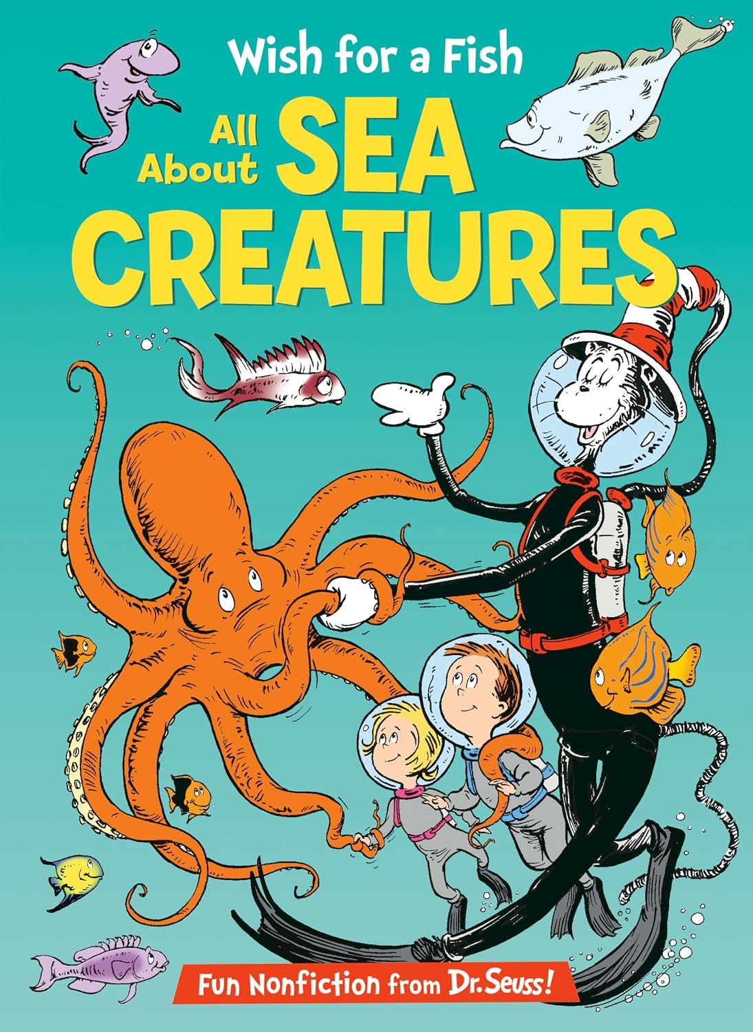 Detalle de Wish for a Fish: All About Sea Creatures children’s book