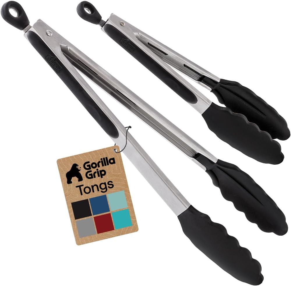 Detalle de GORILLA GRIP Kitchen Tongs 7" & 9