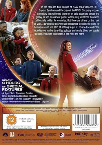 Detalle 1 de Star Trek: Discovery - Season Five (Paramount Home Entertainment)