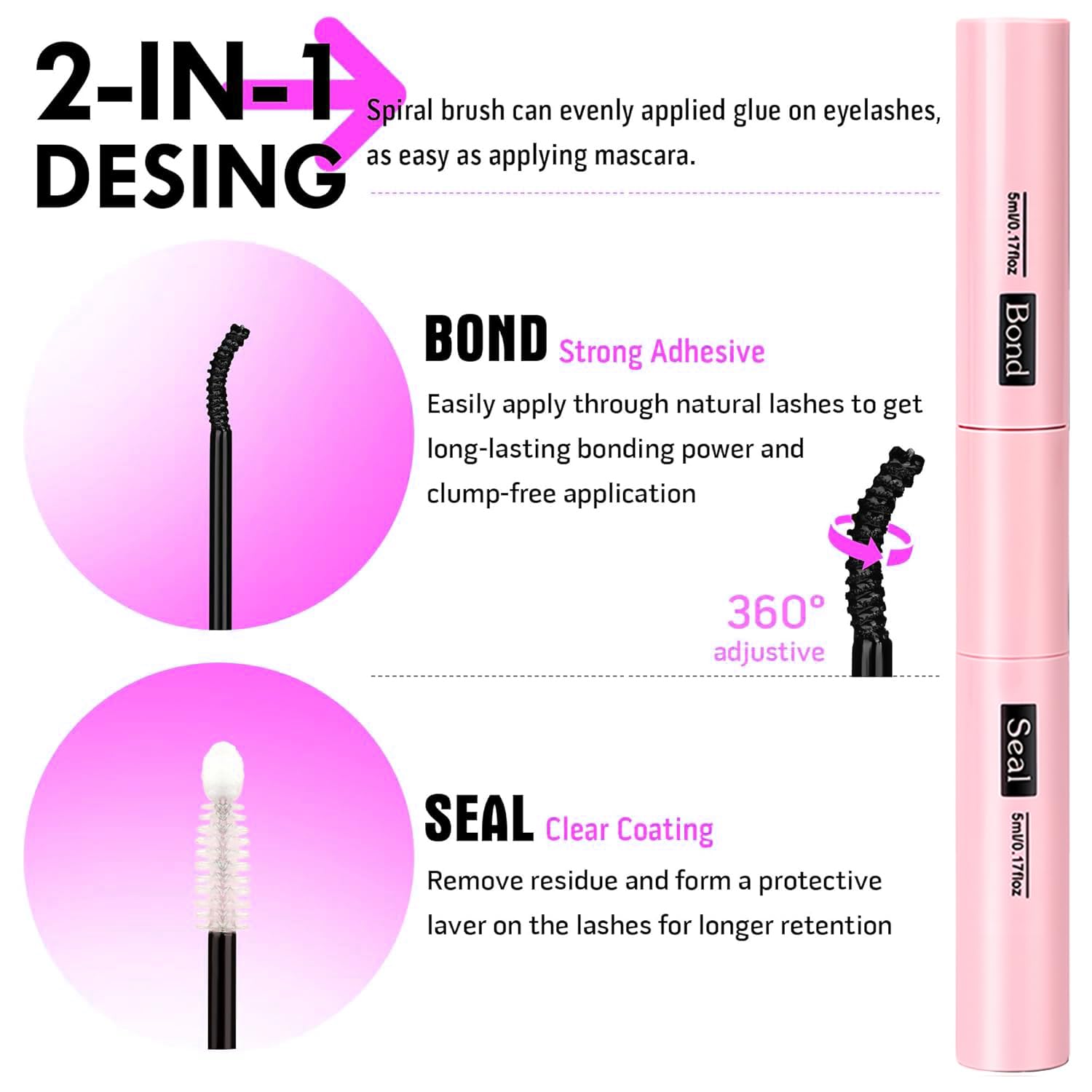 Thumbnail 6 de YIDUO Lash Clusters Kit with Spikes and Bottom Lashes Extensions