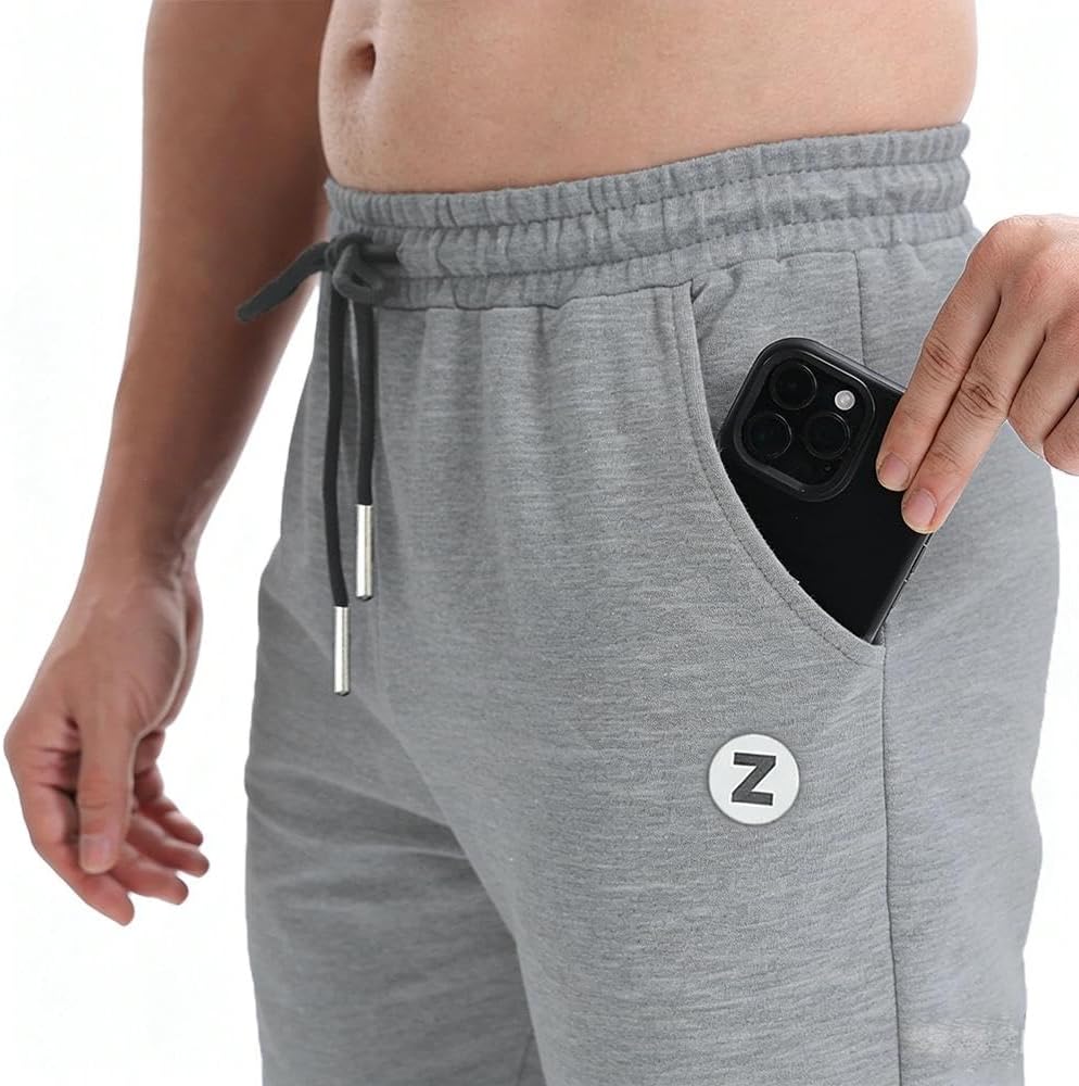 Thumbnail 3 de ZOXOZ joggingbroek voor heren van katoen met zakken en slim fit