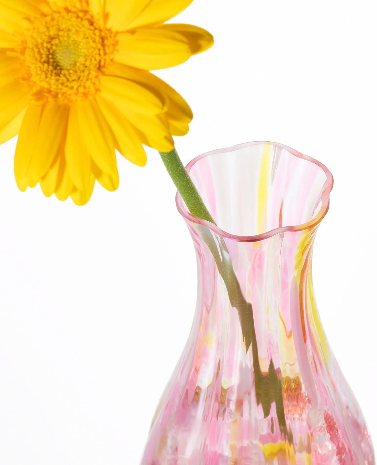 Detalle de ADERIA Glass Vase 5.9-inch