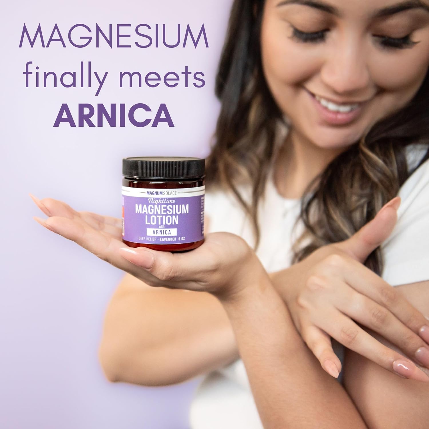 Detalle 2 de Magnum Solace Magnesium Lotion with Arnica ⚙