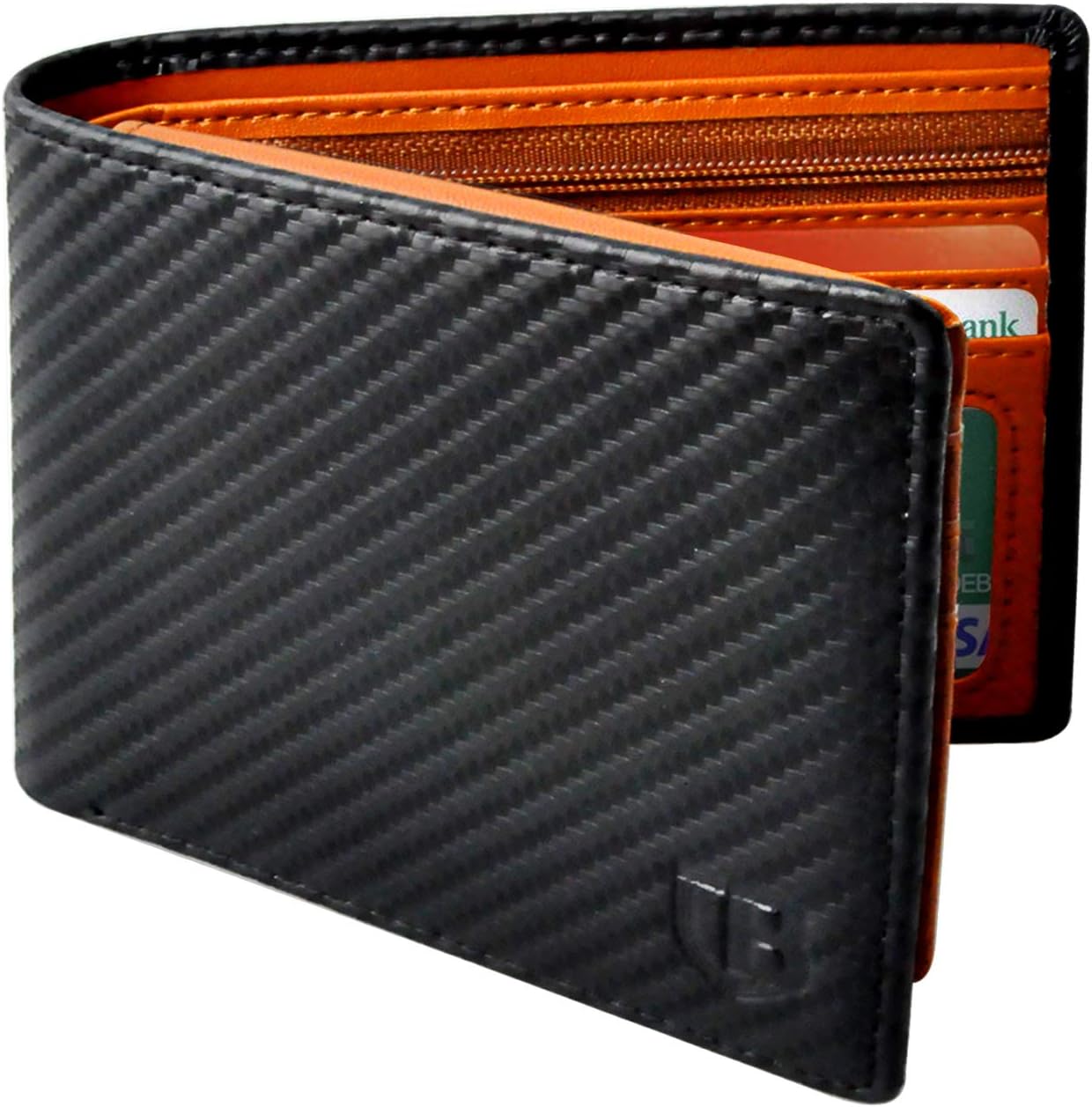 Detalle de BIAL Mens Wallet RFID Slim Bifold 10.52 cm