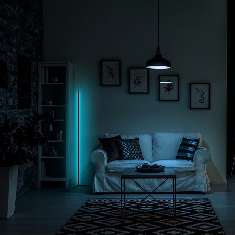 Detalle de Newskill Atmosphere: Lámpara de Pie Regulable con Luz Ambiental RGB