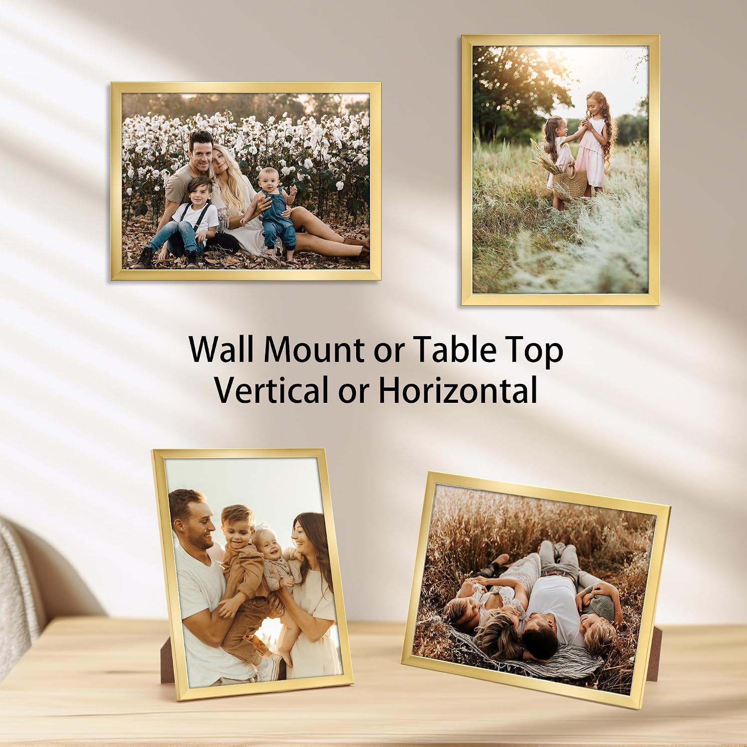 Detalle de Giftgarden Gold A4 Picture Frame review