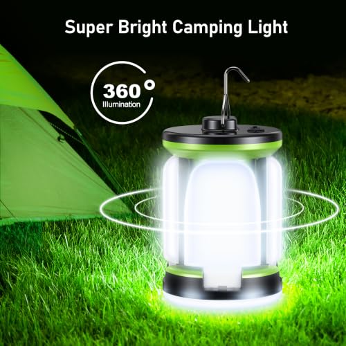 Detalle de Blukar Lampe Camping Rechargeable : lampe latérale pliable et lanterne 360°