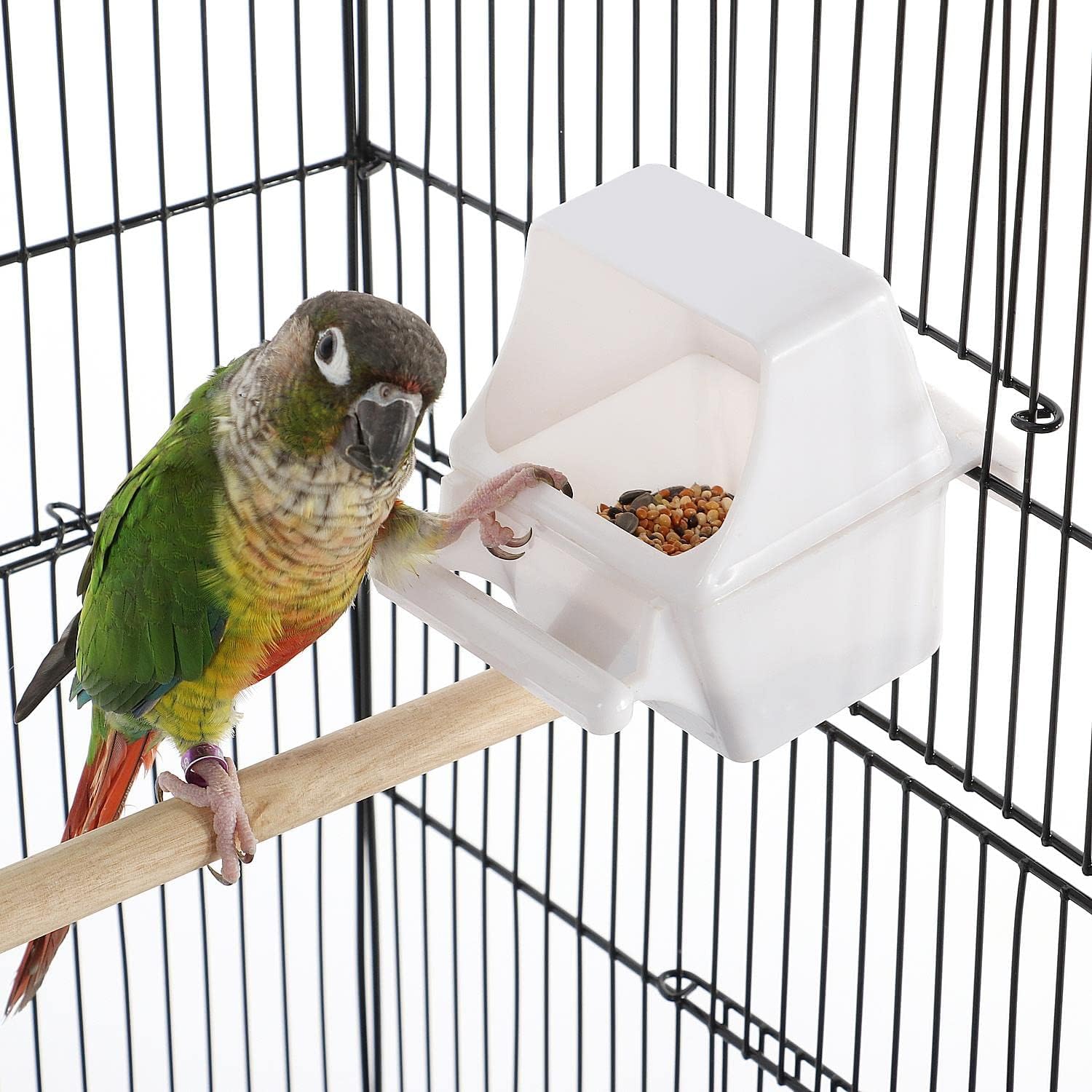 Thumbnail 6 de Yaheetech XXL Vogelkäfig mit Freisitz und Ständer – idealer Vogelkäfig für Wellensittiche und Kanarienvögel