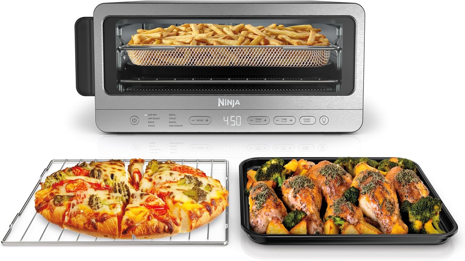 Detalle de Ninja SP151 8-in-1 Air Fryer Toaster Oven