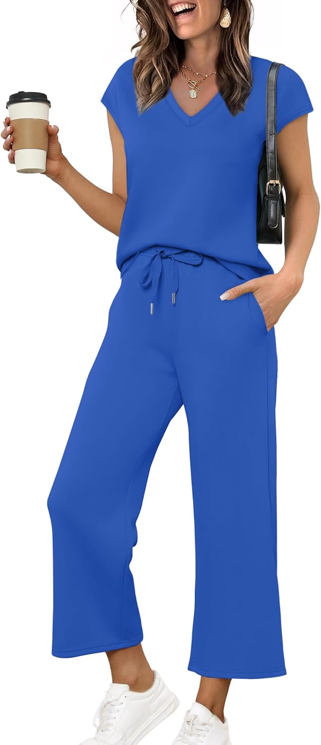 Thumbnail 6 de Women’s two piece lounge set with V-neck