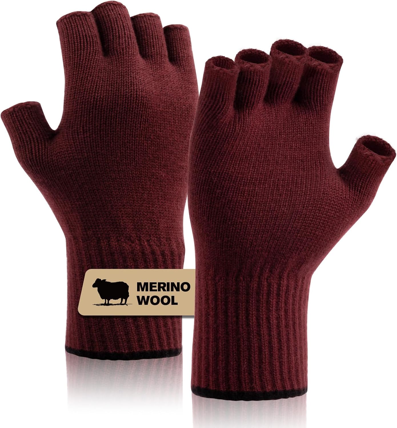 Thumbnail 6 de SONORAN Merino Wool Fingerless Gloves