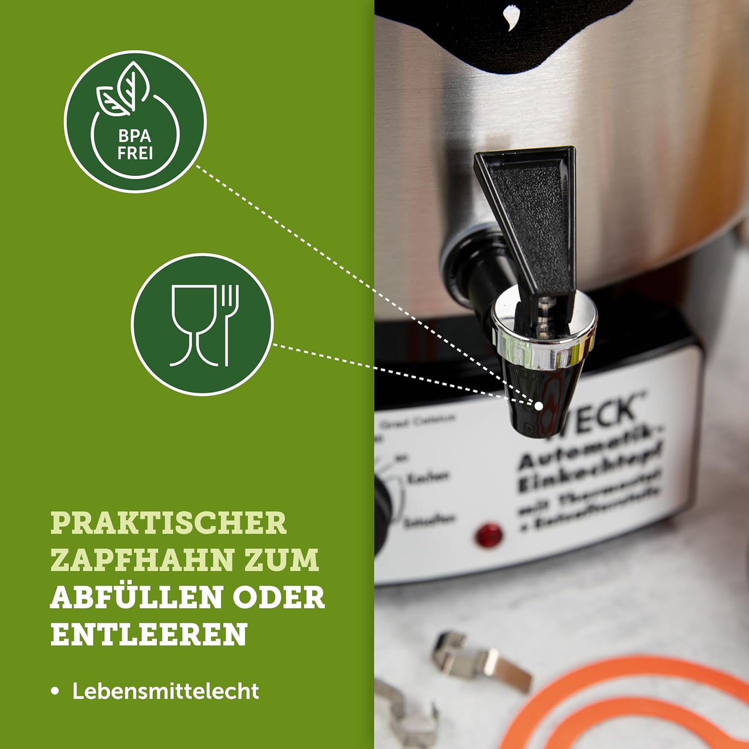 Thumbnail 4 de WECK Einkochautomat WAT24-A Edelstahl