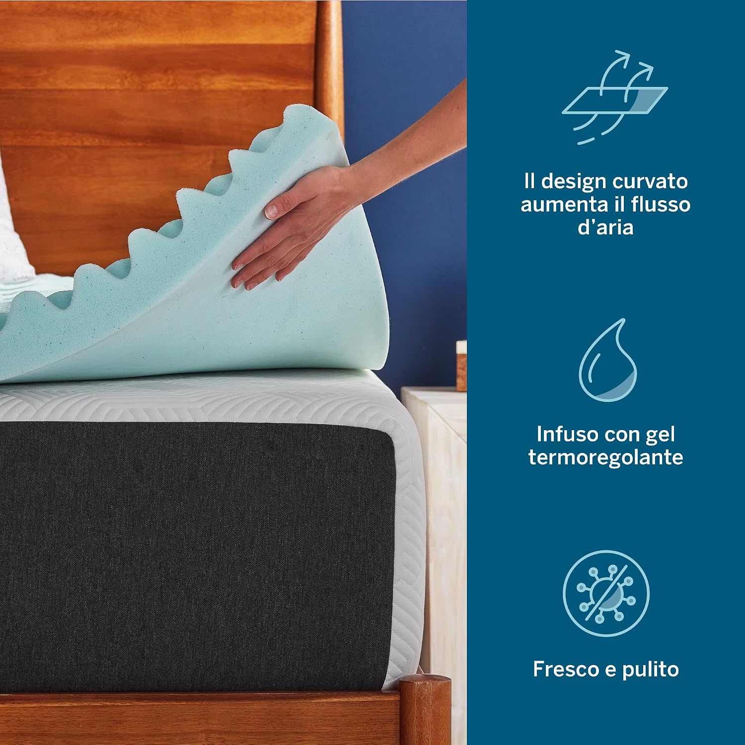 Detalle 2 de LUCID Topper Singolo 5 cm