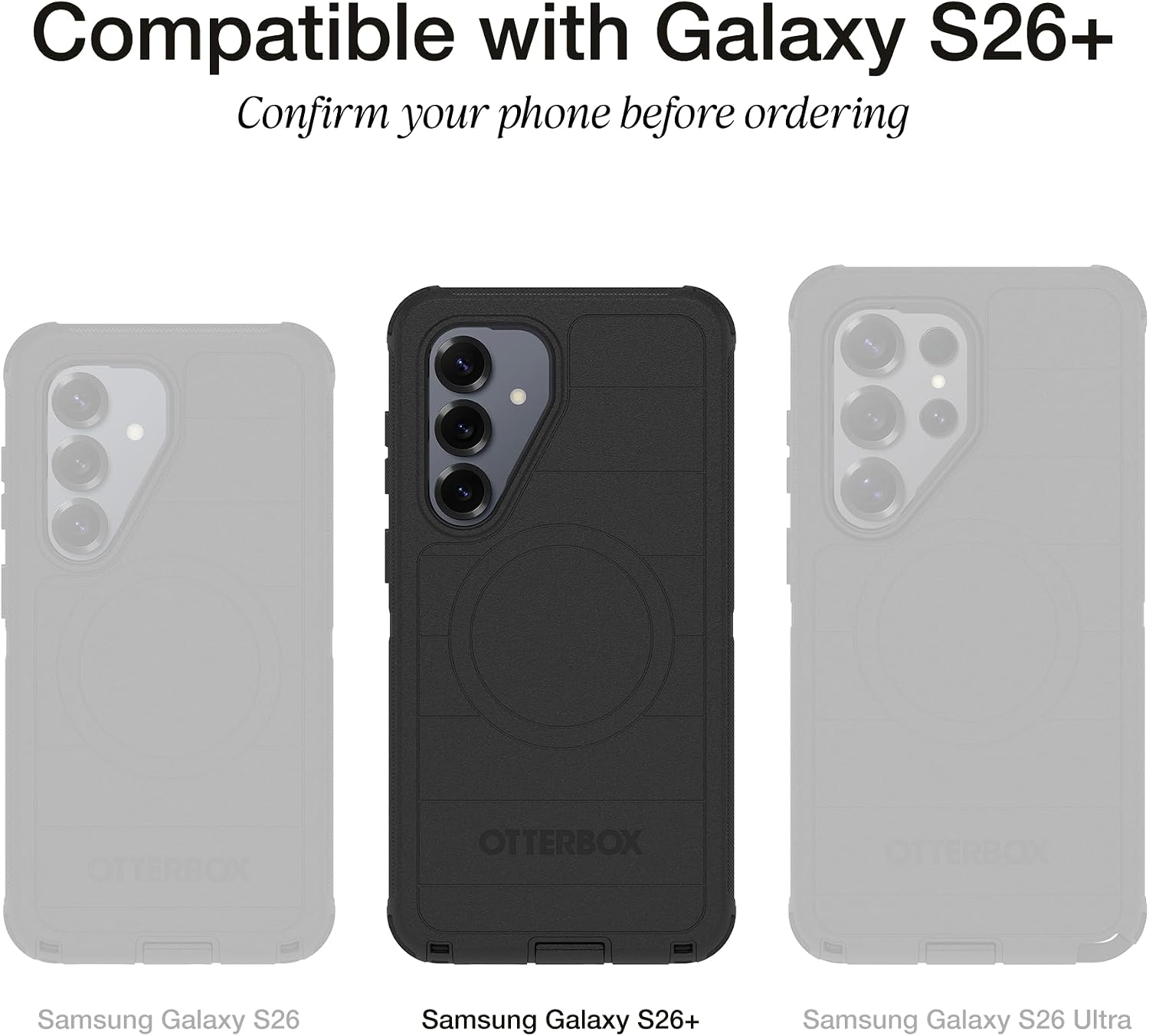Detalle de OtterBox ECHOLAKE ディフェンダーシリーズ プロケース ブラック・ポリカーボネート製