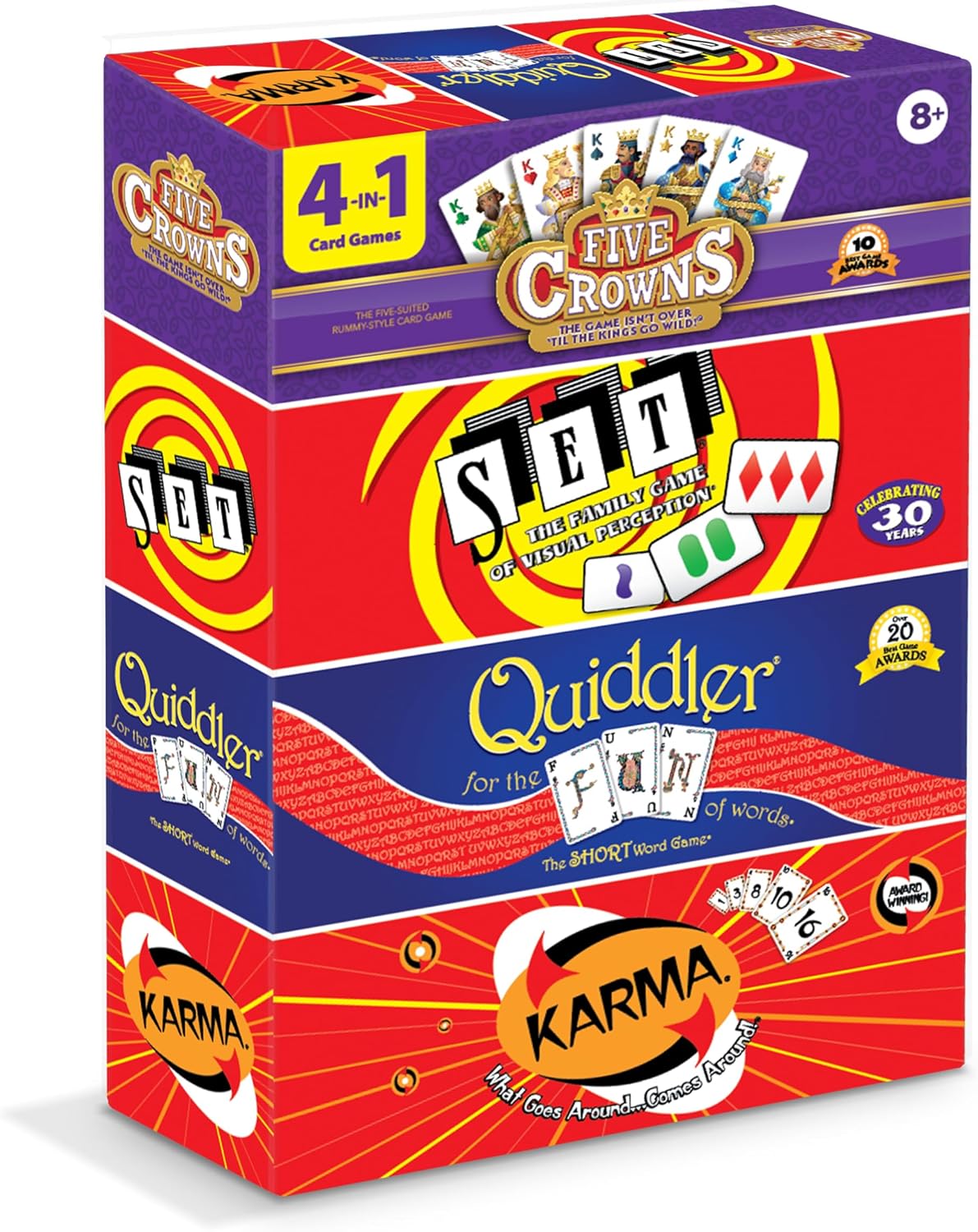 Detalle de Five Crowns Rummy Style Card Game by PlayMonster
