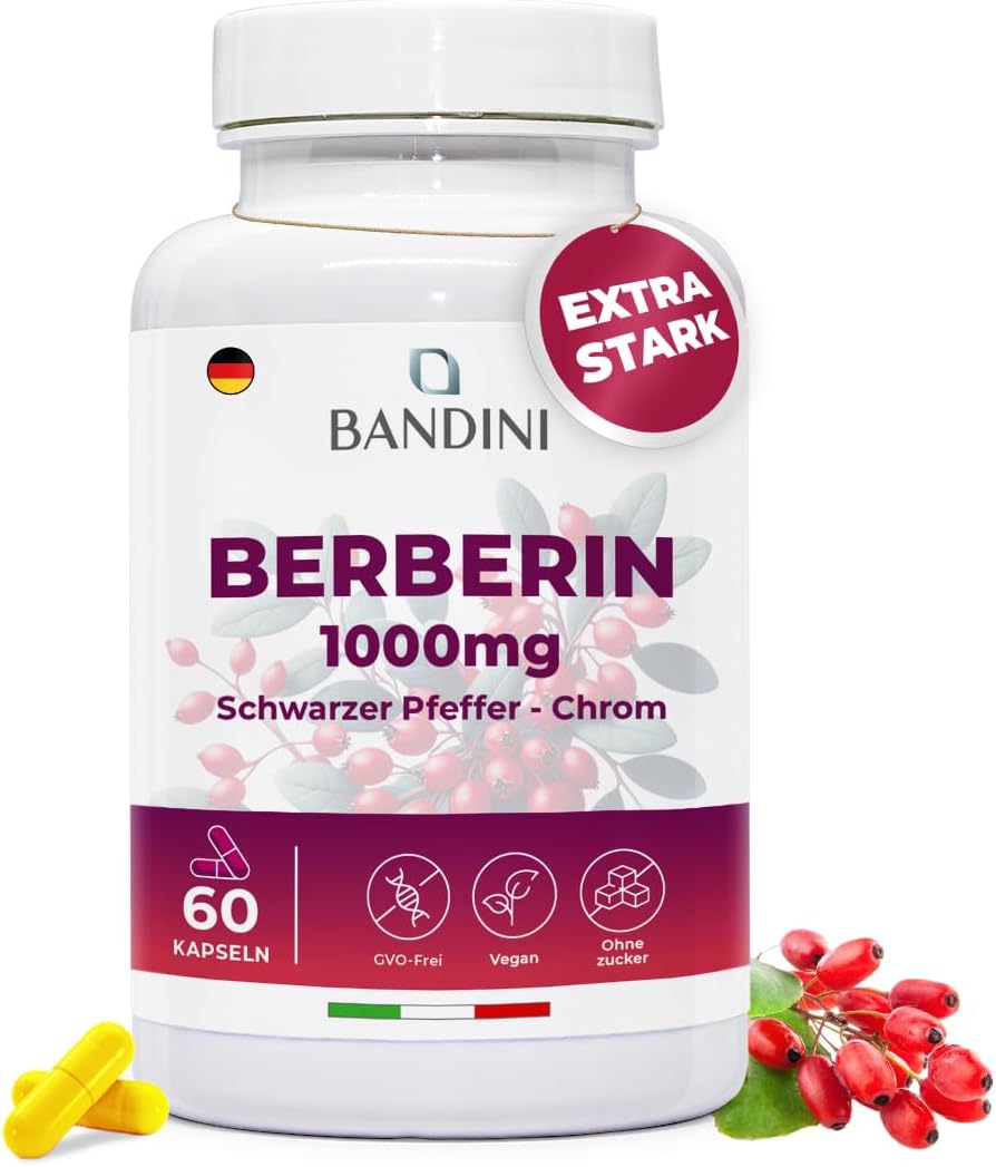 Detalle de Bandini Berberin 1000mg Rein Hochdosiert