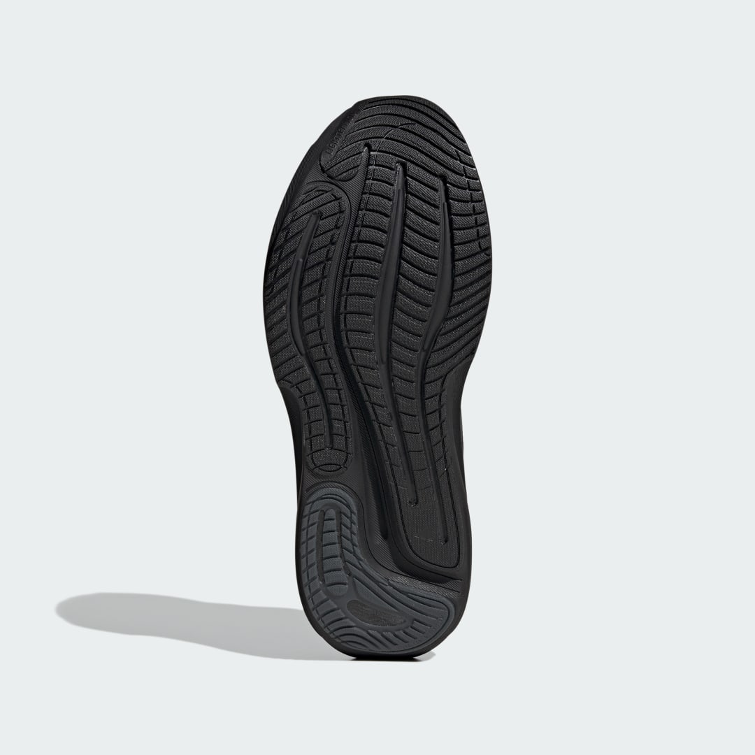 Detalle de Adidas Supernova Rise 3: zapatilla de running en negro para entrenos diarios