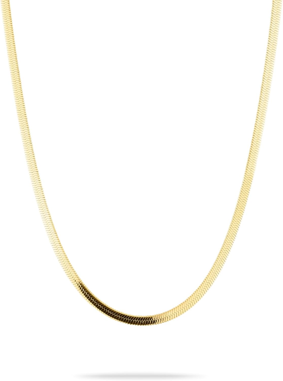 Thumbnail 3 de LIEBESKIND BERLIN Damen Sleekchain Halskette aus Edelstahl – Schlangenkette mit verstellbarer Länge
