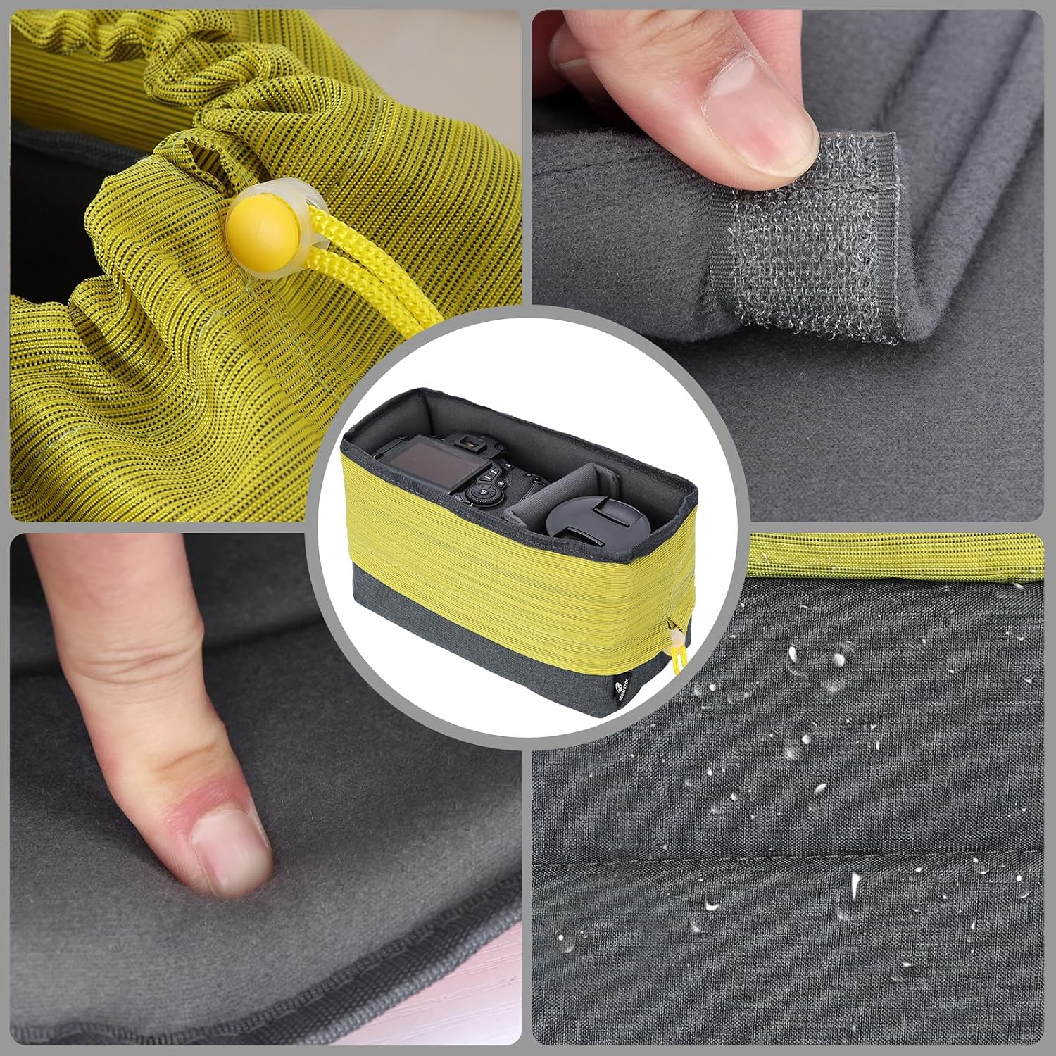 Thumbnail 5 de Koolertron Padded DSLR Camera Insert: a compact, protective bag insert for your gear