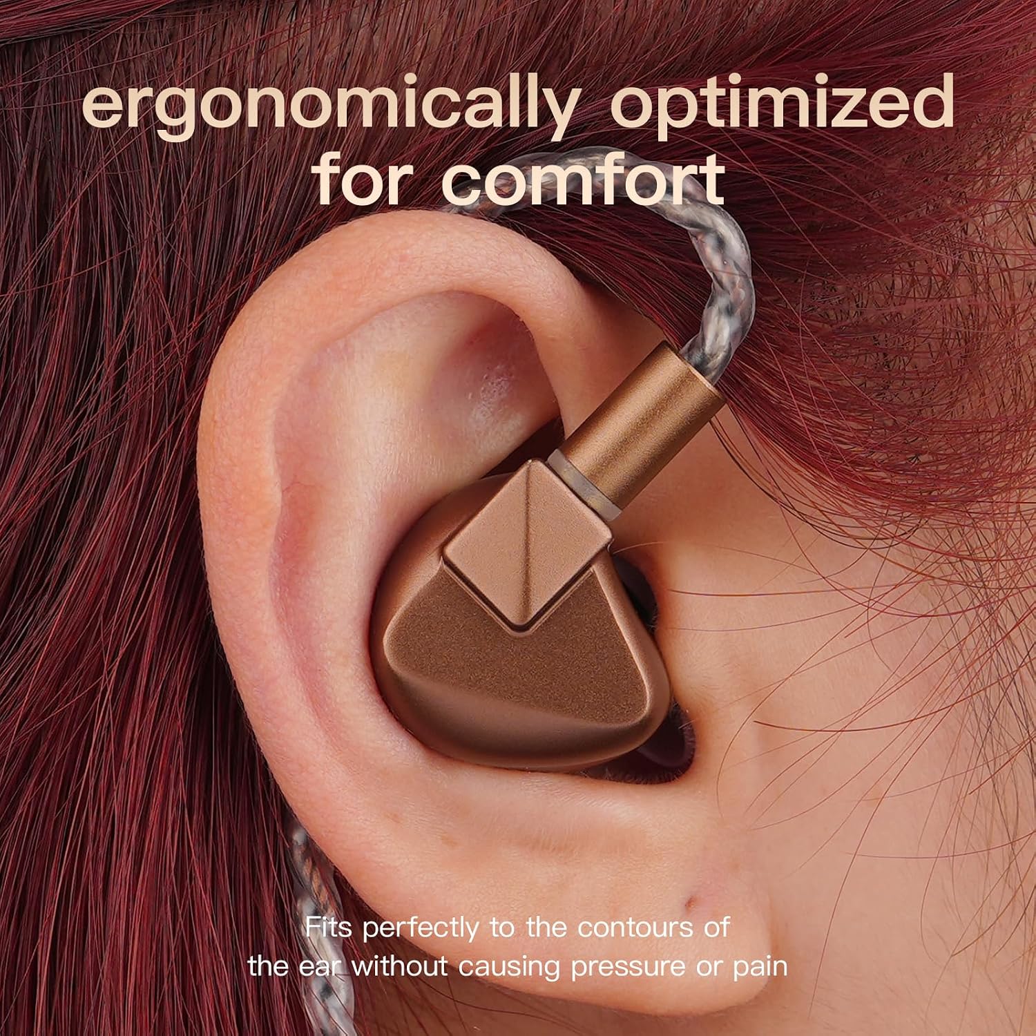 Thumbnail 6 de Letshuoer S12 Ultra 14.8mm Planar Driver IEM with Detachable 392-Core Silver-Plated Cable (Mocha, 3.5mm/4.4mm)