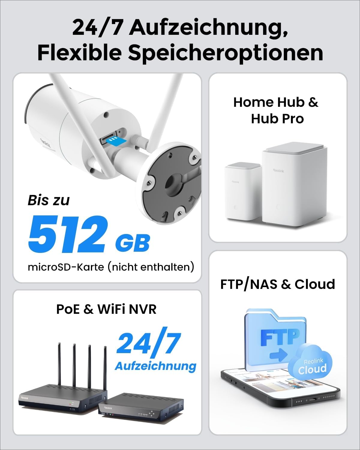 Thumbnail 4 de Reolink RLC-510WA 5MP WLAN Kamera