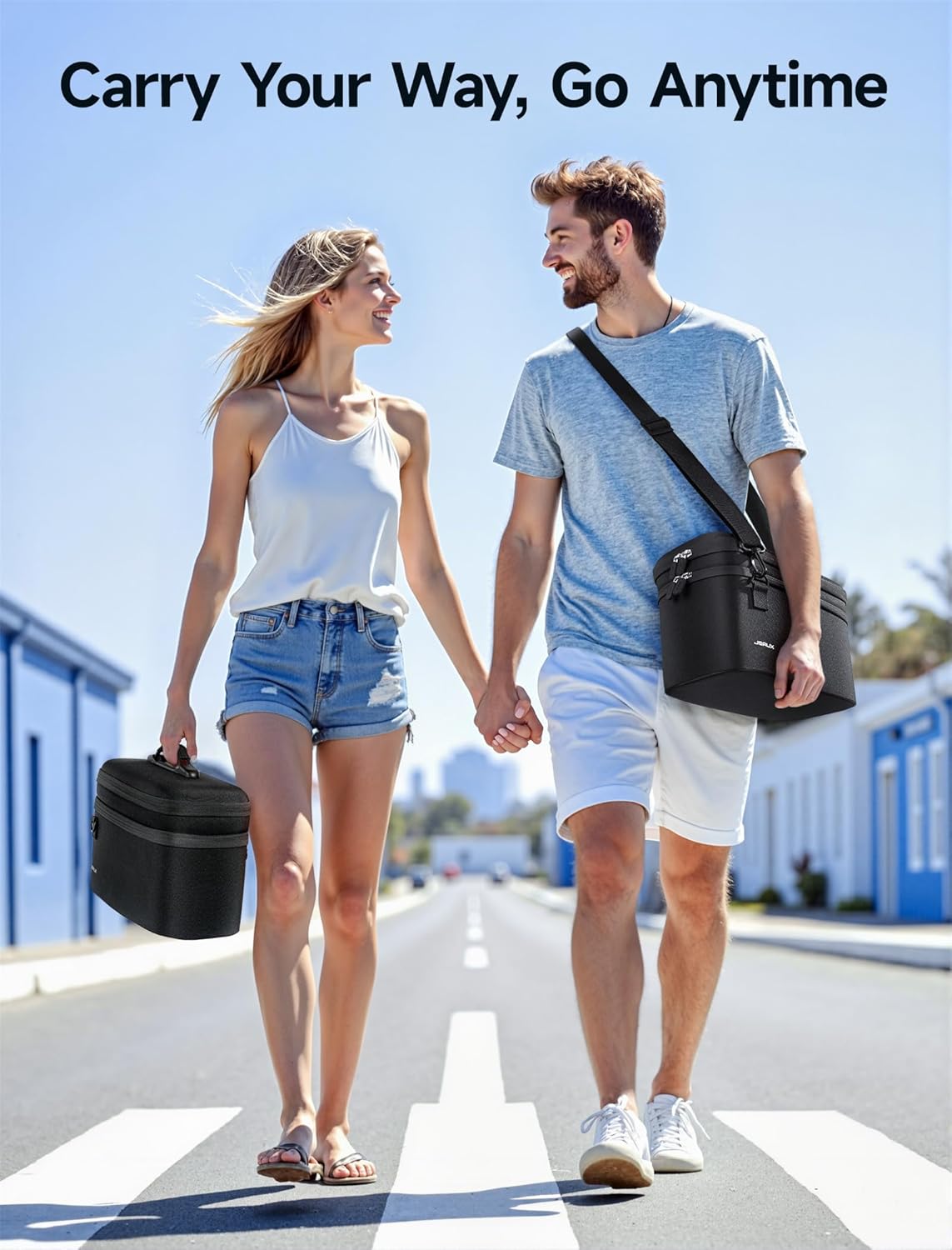 Thumbnail 4 de JSAUX All-in-One Tasche für Nintendo Switch 2 – Reiseaufbewahrung für Konsole, Dock, Controller & Zubehör (Schwarz)