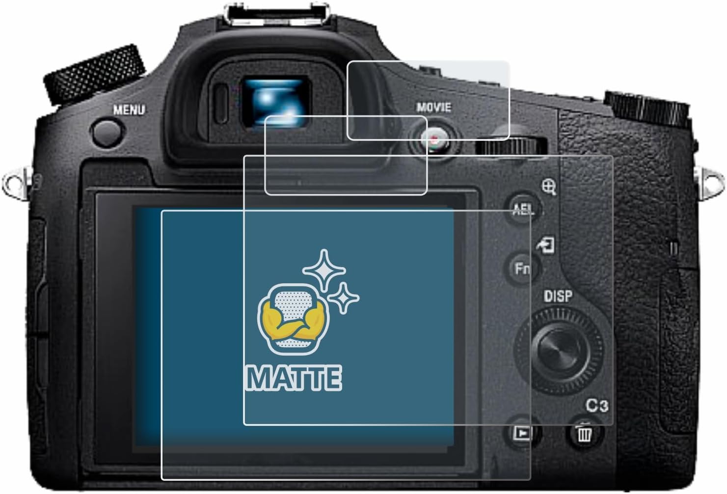 Detalle 2 de brotect Sony Cyber-Shot DSC-RX10 IV 2 pezzi