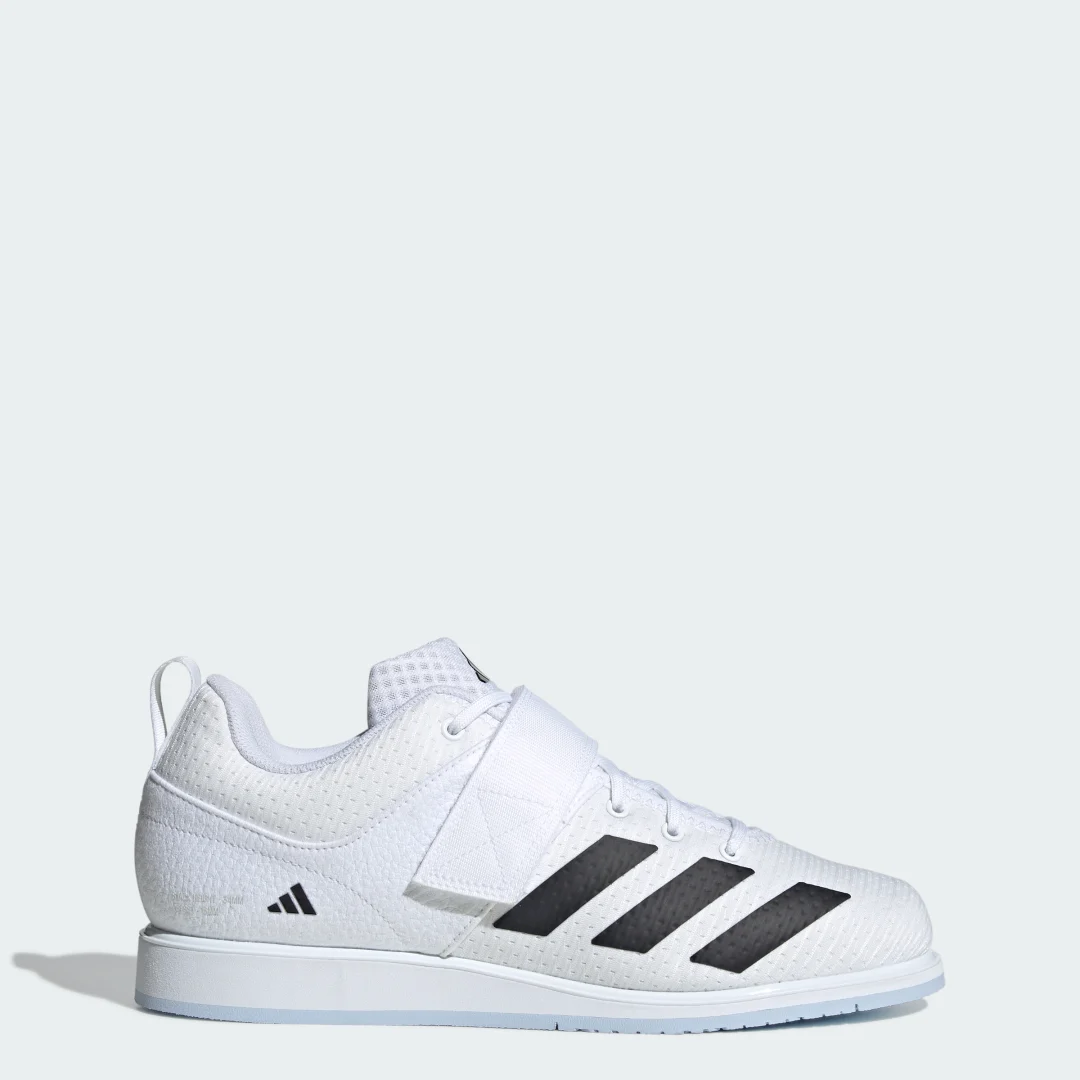 Detalle de Zapatilla Powerlift 5 Weightlifting de Adidas, color Blanco