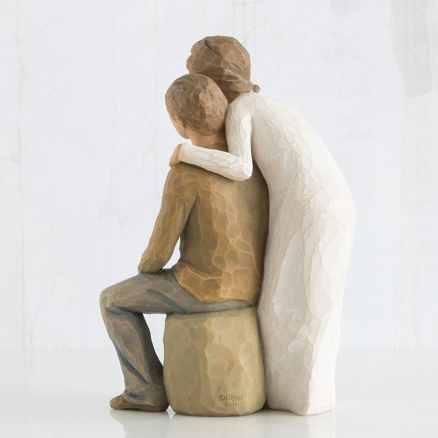 Thumbnail 2 de Me Me & You You – Figurine résine peinte à la main, 7 pouces