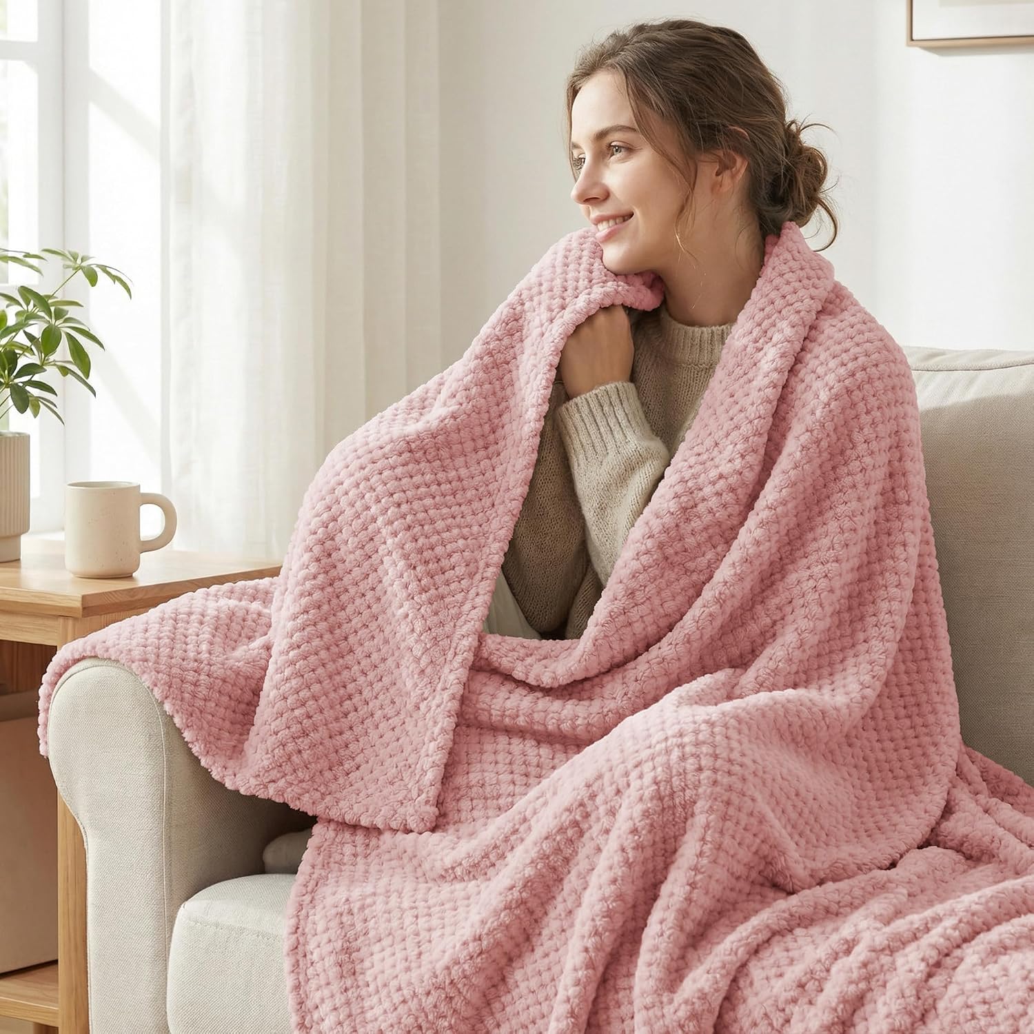 Detalle 2 de Exclusive Fleece Throw Blanket Extra Large