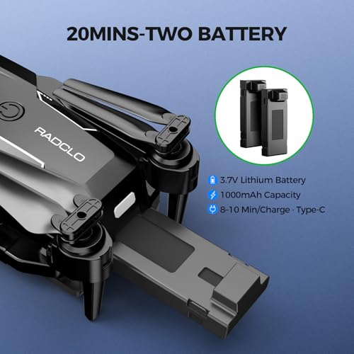Thumbnail 5 de RELIDOL PK01 Drone with Camera and Built-In Screen Controller
