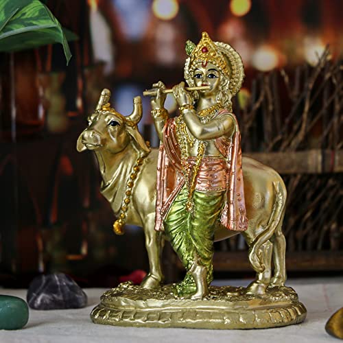 Detalle de Statue Alikiki Krishna 13 cm ⚡