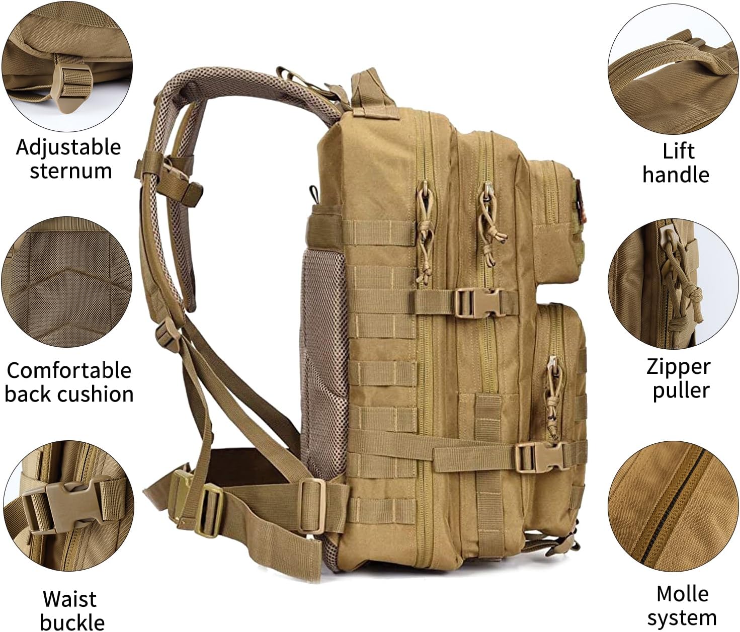 Thumbnail 2 de Oreunik Mochila Militar 45L Impermeable
