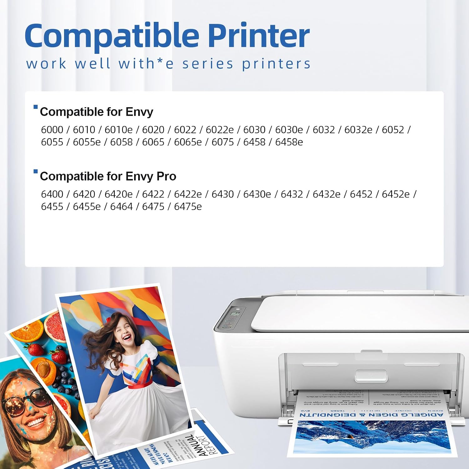 Detalle de INKGAGE 67XL Compatible Ink Cartridges, Black and Color Combo Pack