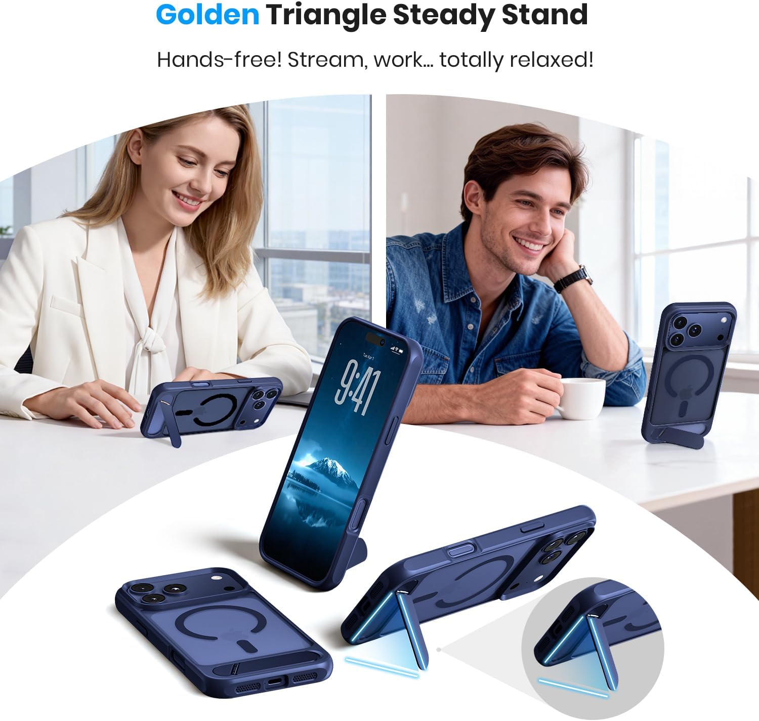 Thumbnail 5 de Hoerrye Magnetic for iPhone 17 Pro Case 20N