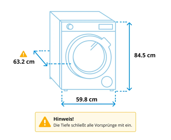 Thumbnail 28 de Bosch Waschmaschine & Wärmepumpentrockner Set WAN2822A + WQG241001