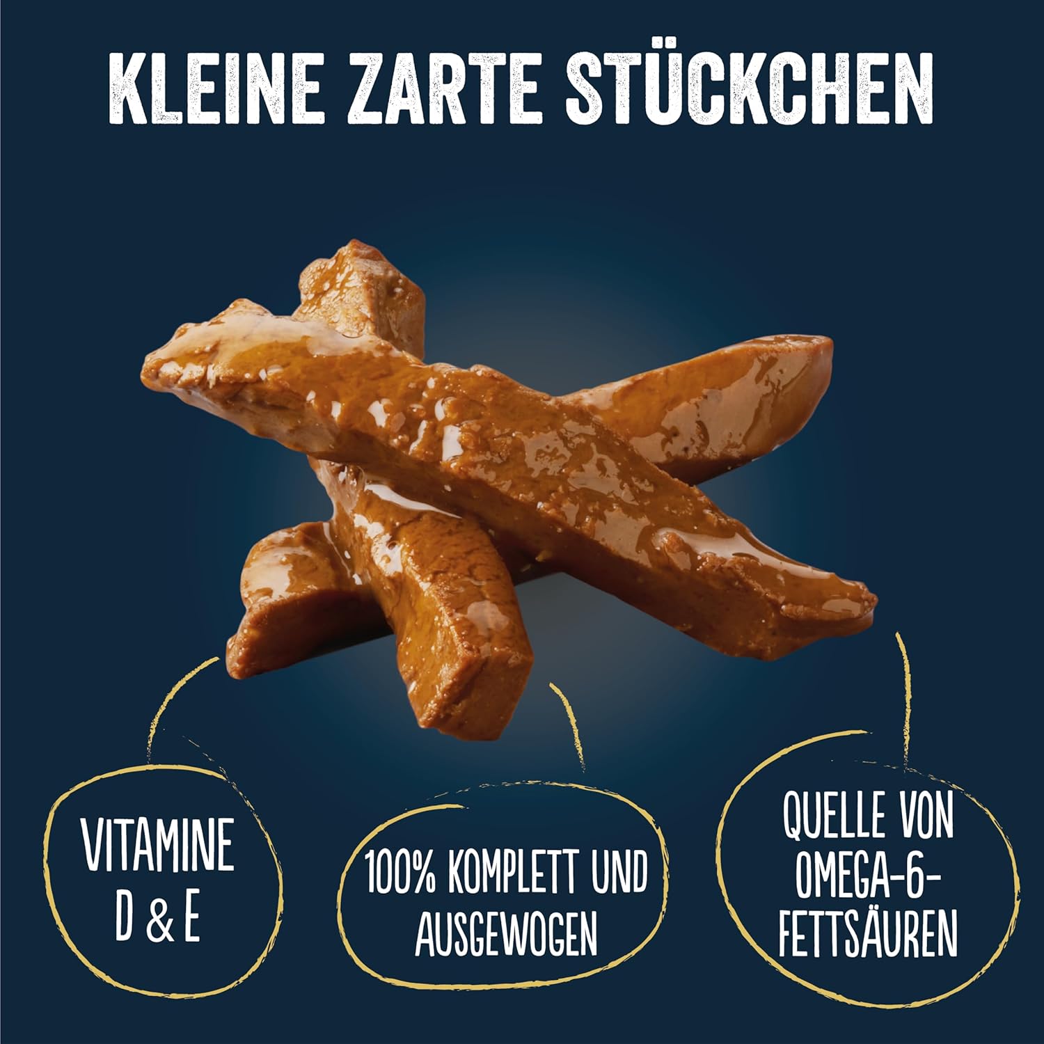 Thumbnail 2 de Felix Tasty Shreds Nassfutter in Sauce – Gemischte Vielfalt, 4er Pack (80 g Beutel, 4 x 20 Beutel à 80 g)