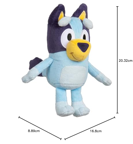 Detalle de Famosa BLY06100 Bluey peluche 20 cm para 3+ años