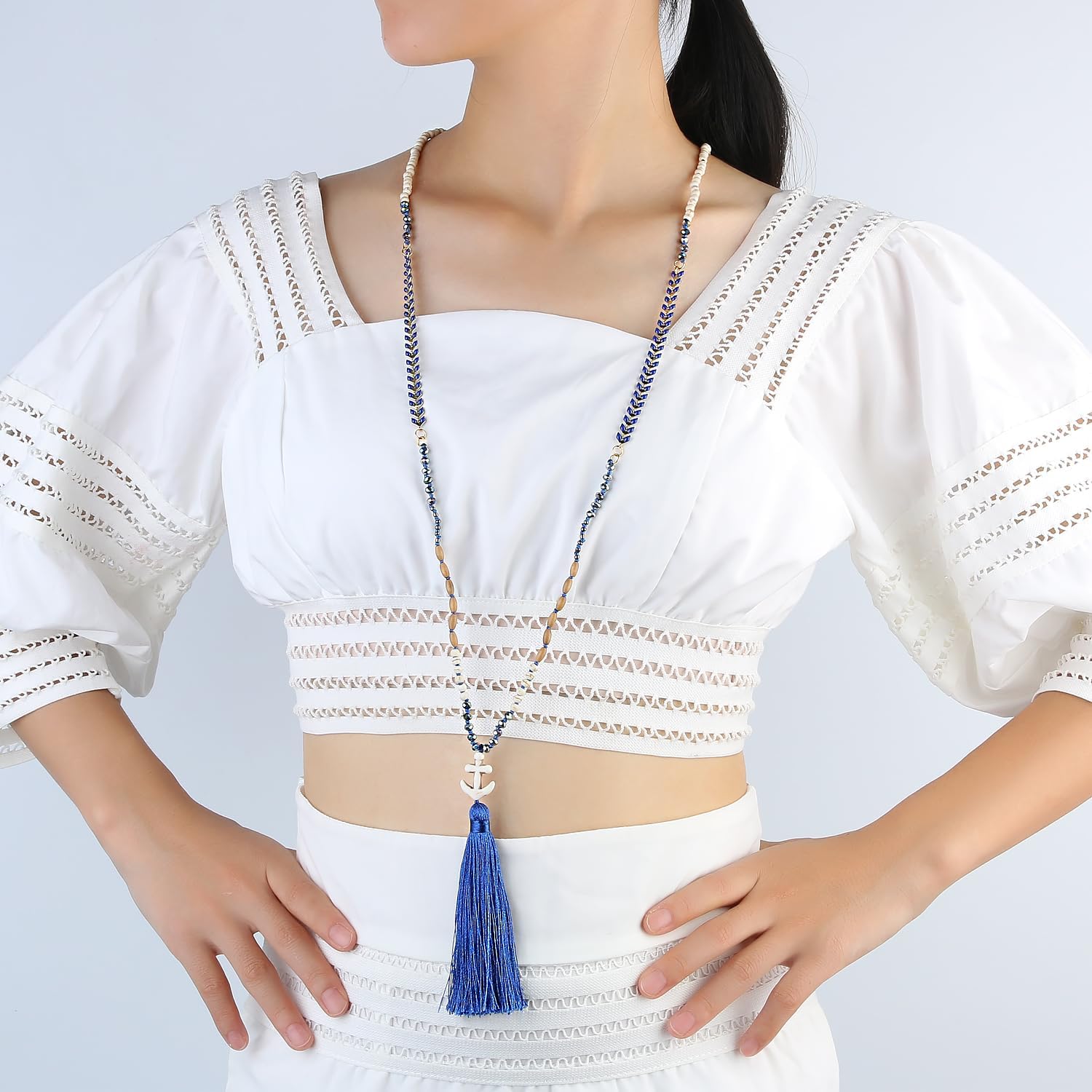 Detalle de KELITCH Long Necklace, 36-Inch