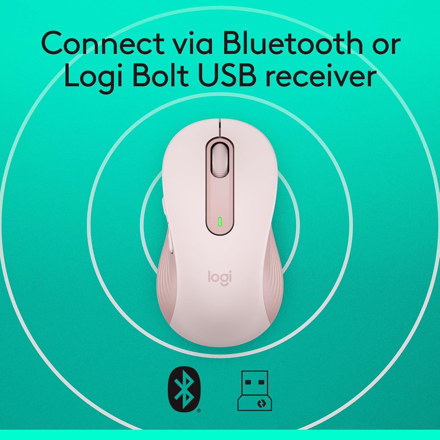Thumbnail 6 de Logitech Signature M650 L Wireless Mouse for Large Hands — Silent Clicks and Multi-Device Comfort