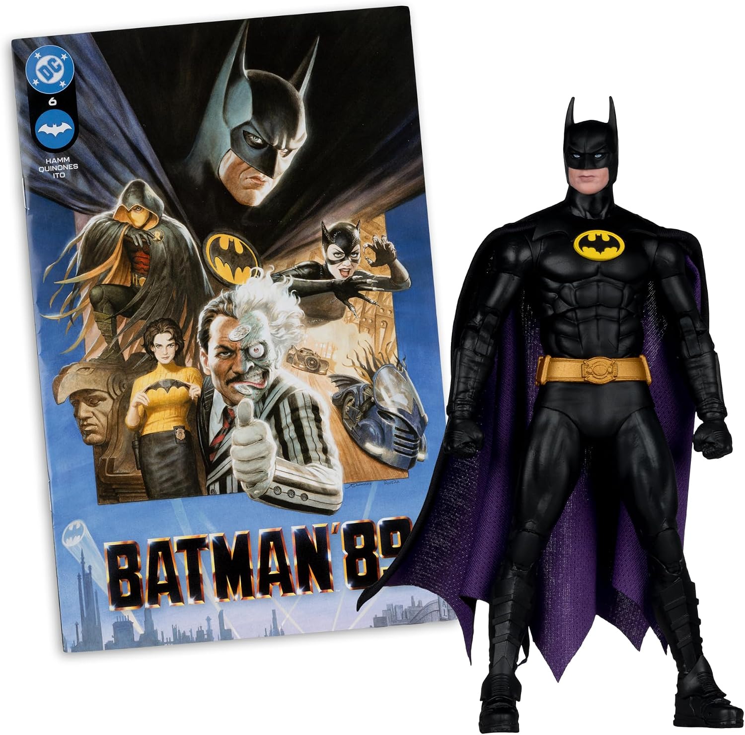Detalle de McFarlane 18071 DC Direct Page Punchers Batman 89 Action Figure, 18 cm