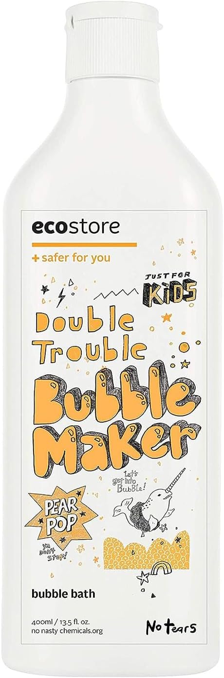 Detalle de ecostore バブルバス 洋ナシ ペアーポップ 400mL 泡風呂用入浴料